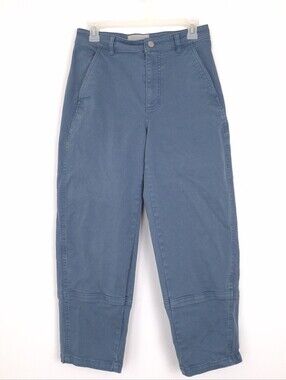 Everlane The Utility Barrel Pant organic cotton ankle length high rise stretch